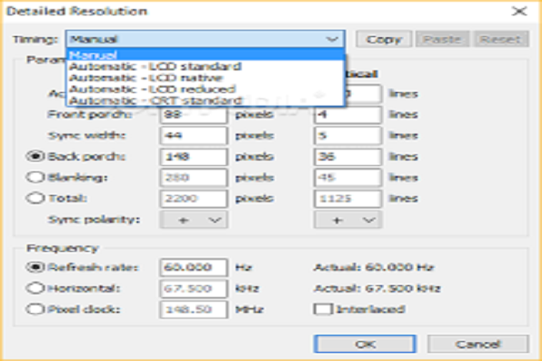 تحميل برنامج Custom Resolution Utility – CRU لتعديل البطاقات الرسوميه للكمبيوتر